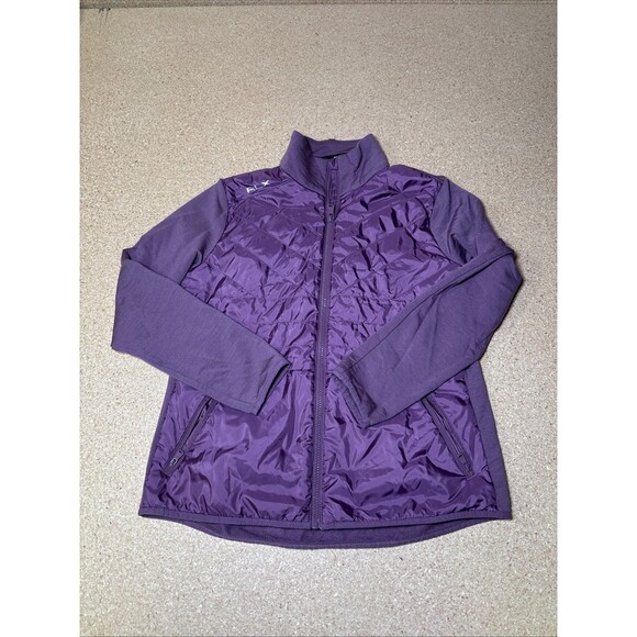 RLX Ralph Lauren Jackets & Blazers - RLX Ralph Lauren Women's Size M Cool Wool Hybrid Full Zip Jacket - Aurora F3